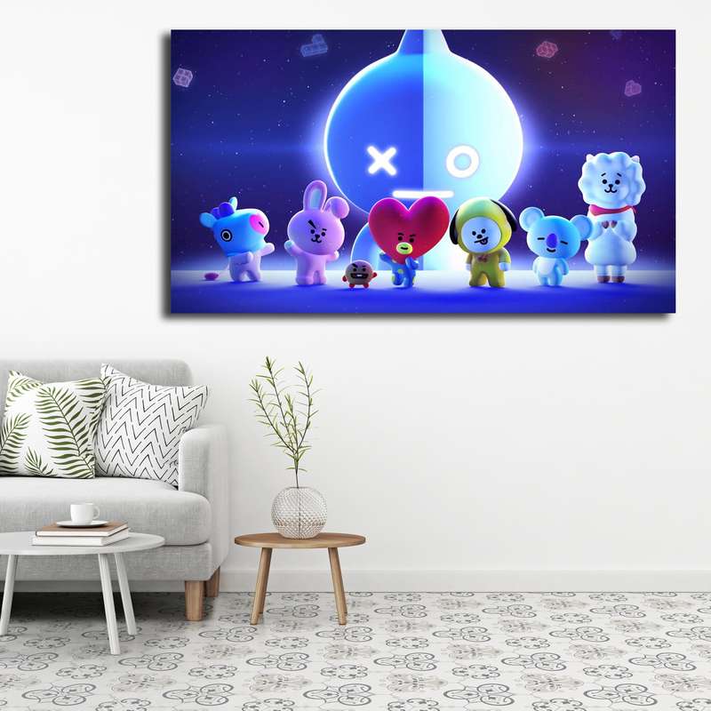 تابلو شاسی کودک مدل BT21 کد 39