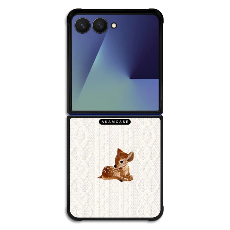 کاور آکام مدل AMC-WSGZFLIP7-TRICOT-18 مناسب برای گوشی موبایل سامسونگ Galaxy Z Flip 7