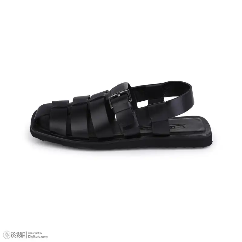 صندل مردانه چرم مشهد مدل J6215-001