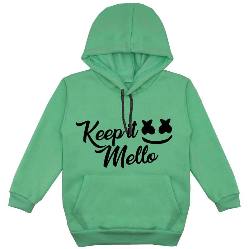 هودی پسرانه مدل F37 Keep رنگ سبز