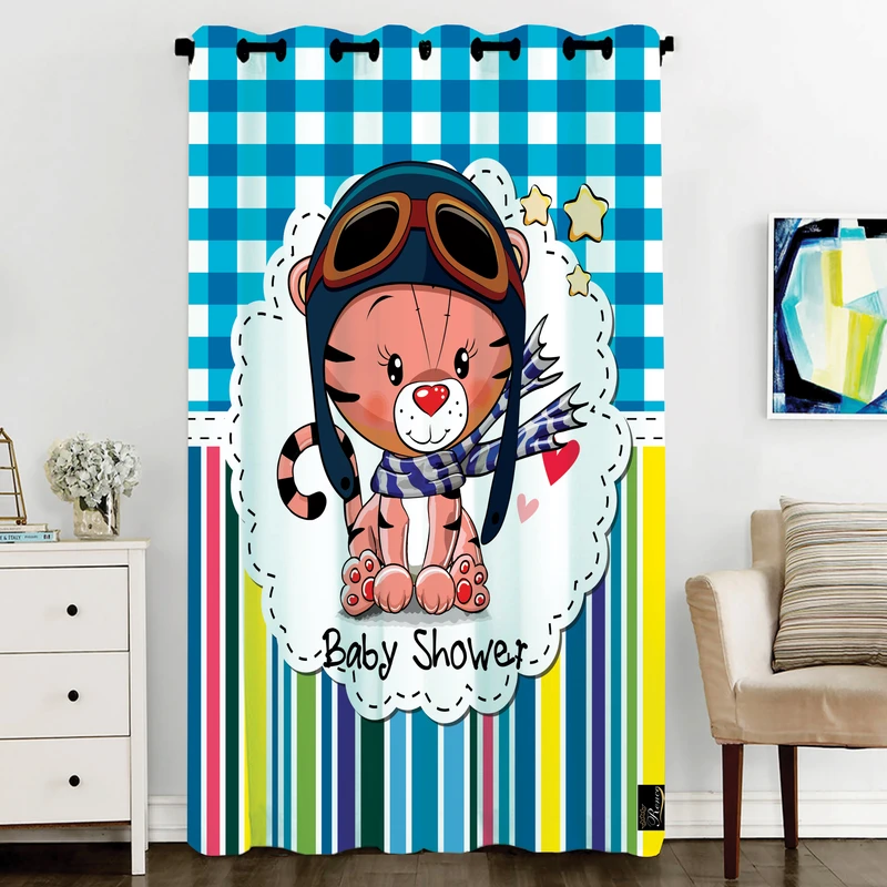 پرده رنس مدل C6-50621 سایز 270x140 سانتی‌متر