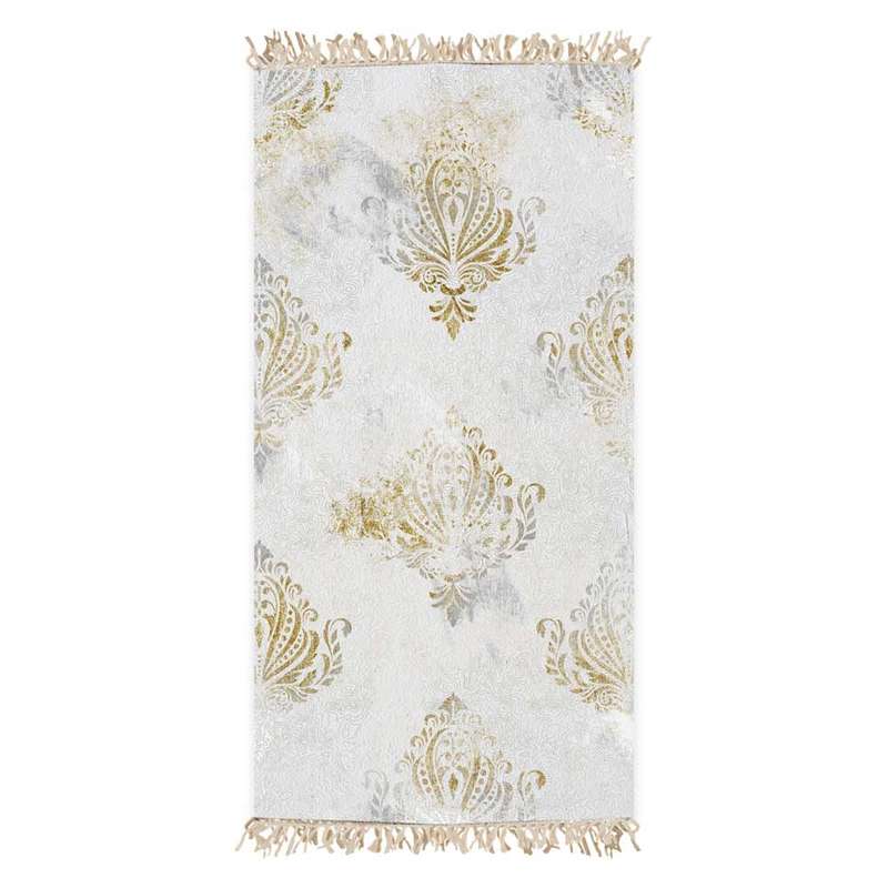 شال مبل طرح وینتیج کد vin2sh1003 سایز 100x180 سانتی متر