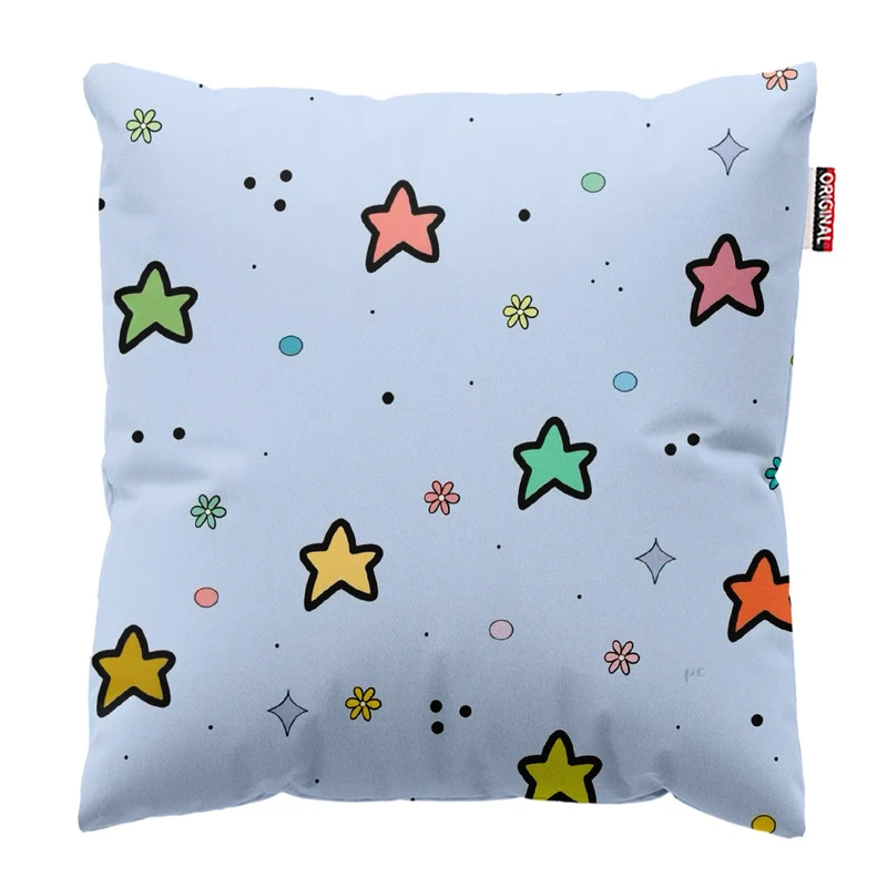 کوسن پاد آفرین طرح ستاره کد 3255 سایز 30*30 سانتی متر