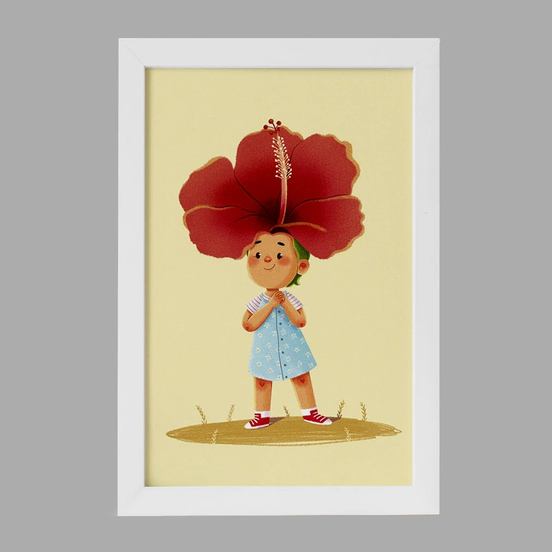 تابلو خندالو مدل دخترانه فانتزی کد 25719