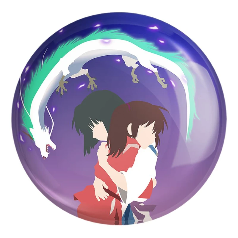 پیکسل خندالو طرح هاکو و چیهیرو انیمه شهر اشباح Spirited Away کد 12110 مدل بزرگ