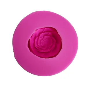 قالب شمع میتنگون مدل  گل رز پیونی باز