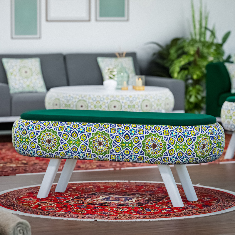 پاف مدل نیمکتی کد AK-67 120