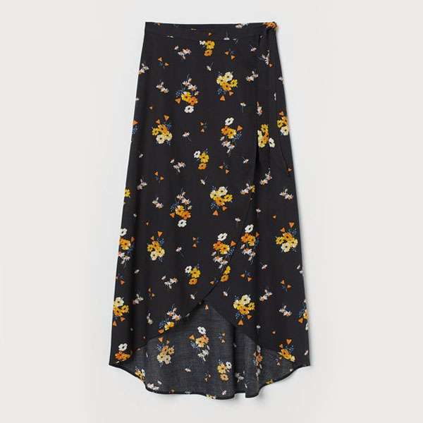 دامن زنانه اچ اند ام مدل FLW-HM