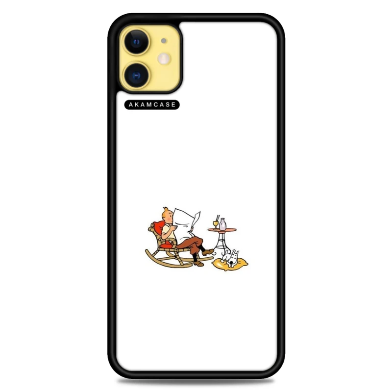 کاور آکام مدل AMC-WA11-TINTIN-8 مناسب برای گوشی موبایل اپل iPhone 11