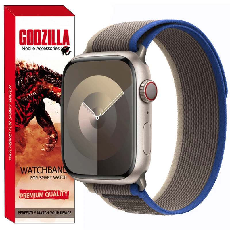 بند گودزیلا مدل Trail Loop مناسب برای اپل واچ Ultra / Ultra 2 49mm