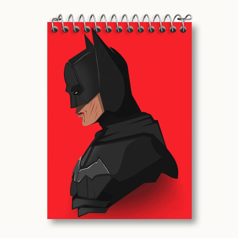 دفتر یادداشت 50 برگ خندالو مدل بتمن Batman کد 24248