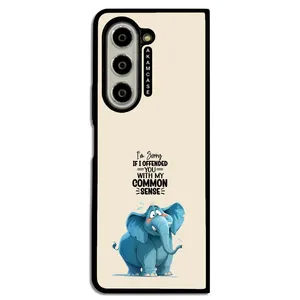 AKAM AMC-WSGZFOLD5-ANIMALS QOUTES-9 Cover For Samsung Galaxy Z Fold 5