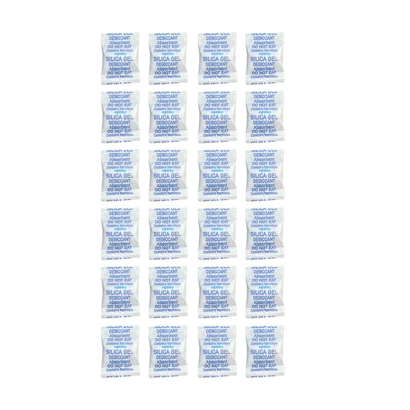 رطوبت گیر سیلیکاژل مدل RETIRO وزن 1 گرم بسته 24 عددی