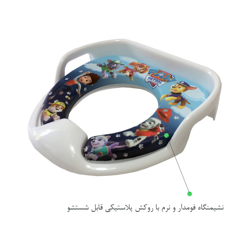 تبدیل توالت فرنگی کودک طرح سگ نگهبان کد PK-H308