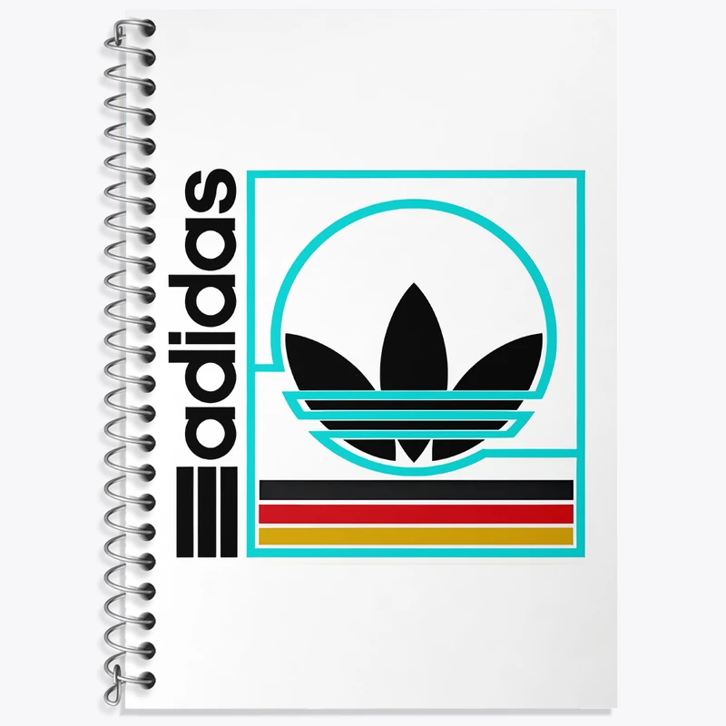 دفتر لغت 50 برگ خندالو طرح آدیداس (Adidas) کد N5118