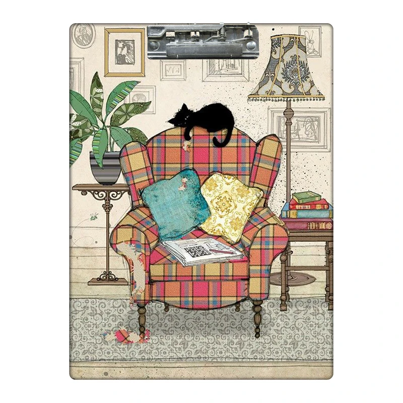 تخته شاسی طرح اتاق نشیمین و گربه کد 3031145 سایز A4