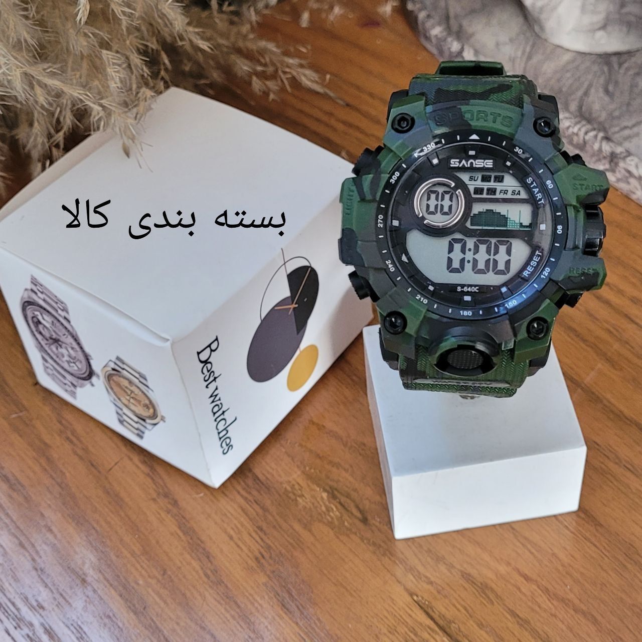 ساعت مچی دیجیتال مردانه مدل تک زمانه -  - 8