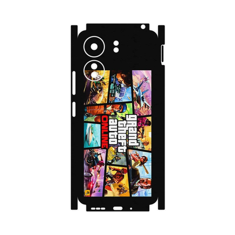 برچسب پوششی ماهوت مدل GTA Online Game Series-FullSkin مناسب برای گوشی موبایل شیائومی Redmi 13C