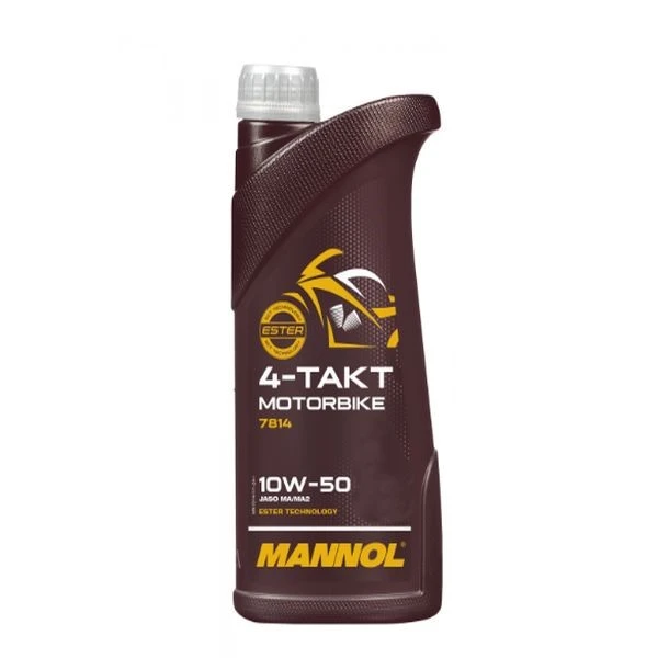 روغن موتورسیکلت مانل مدل SN-10W-50 حجم 1 لیتر
