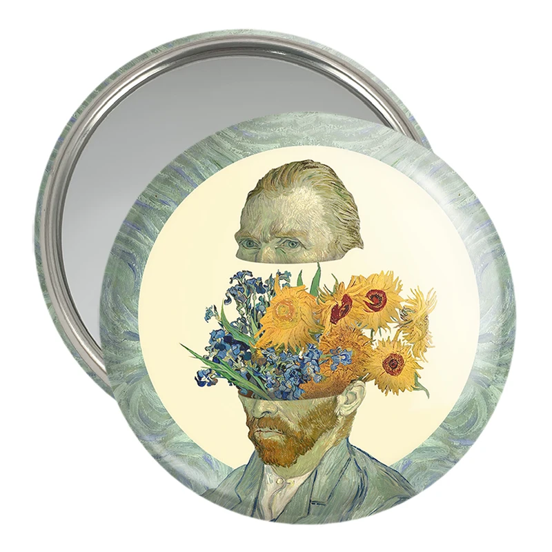 آینه جیبی خندالو مدل ونسان ونگوگ کد 25459