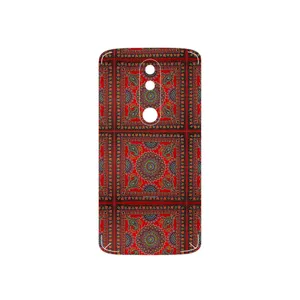 MAHOOT Embroidered Rug Cover Sticker for Motorola Moto X Force
