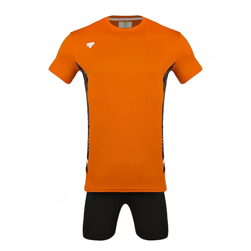 ست پیراهن و شورت فوتسال مردانه مدل NK--7887