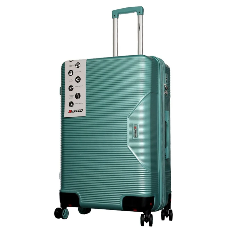 چمدان اسپید مدل Retractable wheel TR950 سایز متوسط ارتفاع 65 سانتی متر