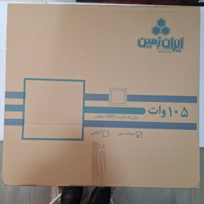 پنل ال ای دی 105 وات ایران زمین مدل توکار کد 60 . 60