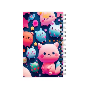 دفترچه یادداشت مدل to do list طرح گربه فضایی و ستاره کد 5186405