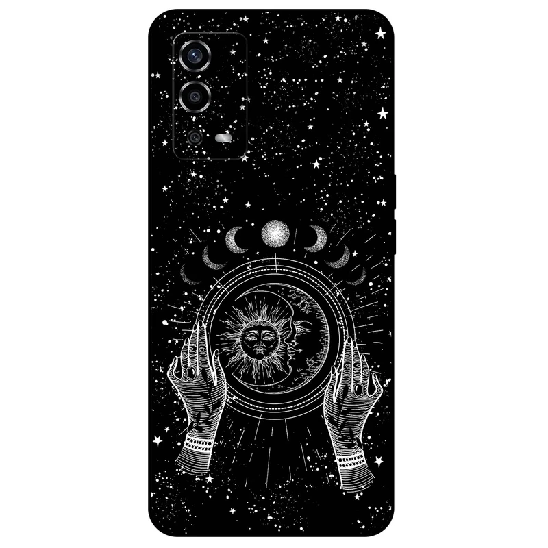 کاور مگافون طرح ماه و خورشید مدل 1892 مناسب برای گوشی موبایل اوپو A55