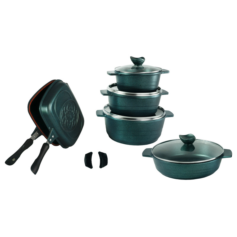 مجموعه سرویس پخت و پز 12 پارچه پیلو مدل HAPPY