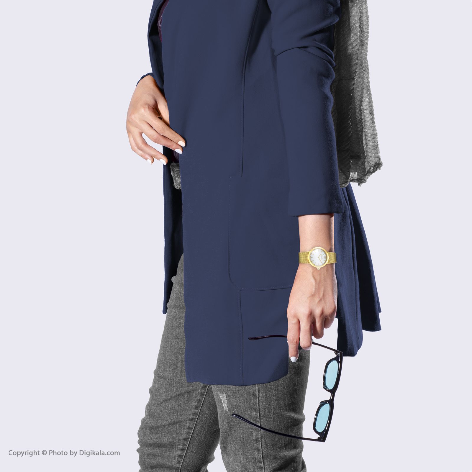 ساعت مچی عقربه ای زنانه متی تیسوت مدل D403PYI -  - 3