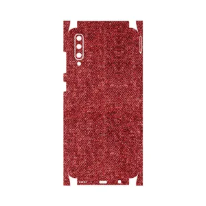MAHOOT Fabric Texture 4-FullSkin Cover Sticker for Samsung Galaxy A70