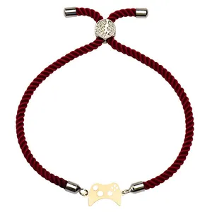 دستبند طلا 18 عیار زنانه الن نار مدل دسته ي بازي کد ELN2648