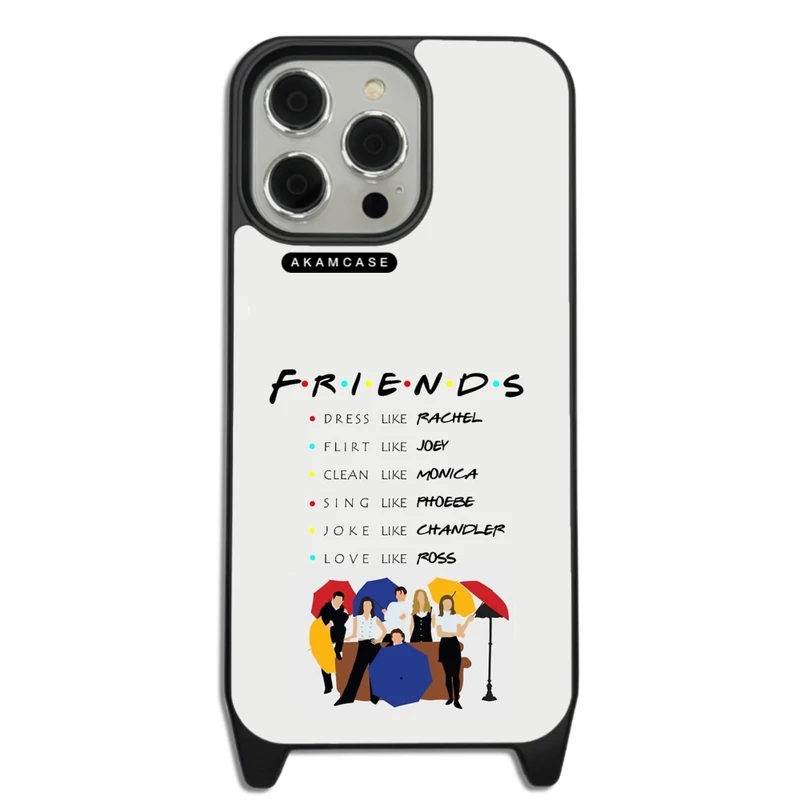 کاور آکام مدل AMCWLA14PROMAX-FRIENDS7 مناسب برای گوشی موبایل اپل iPhone 14 Pro Max
