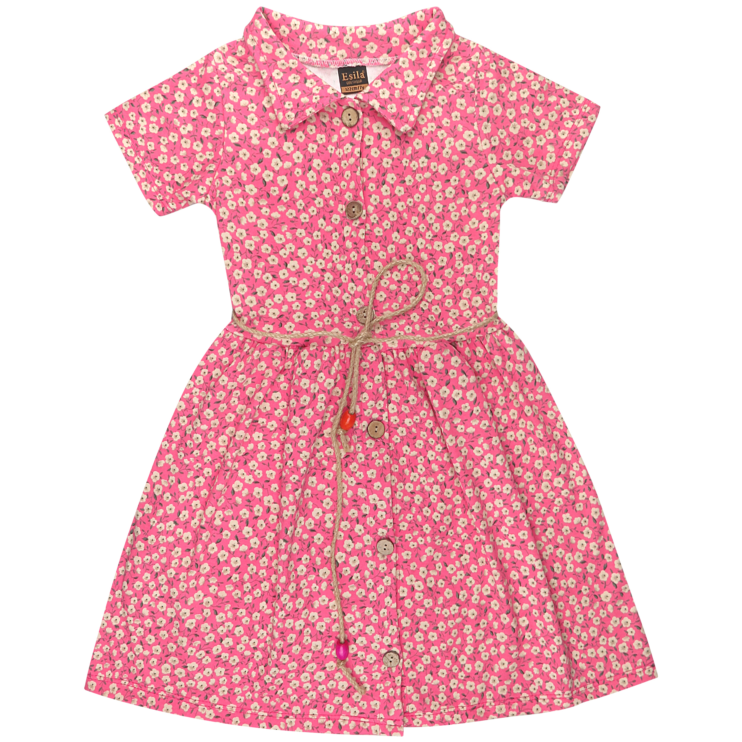 پیراهن دخترانه اسیلا کد kds.shrt.005