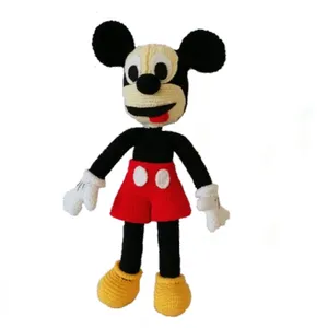 عروسک بافتنی طرح میکی موس