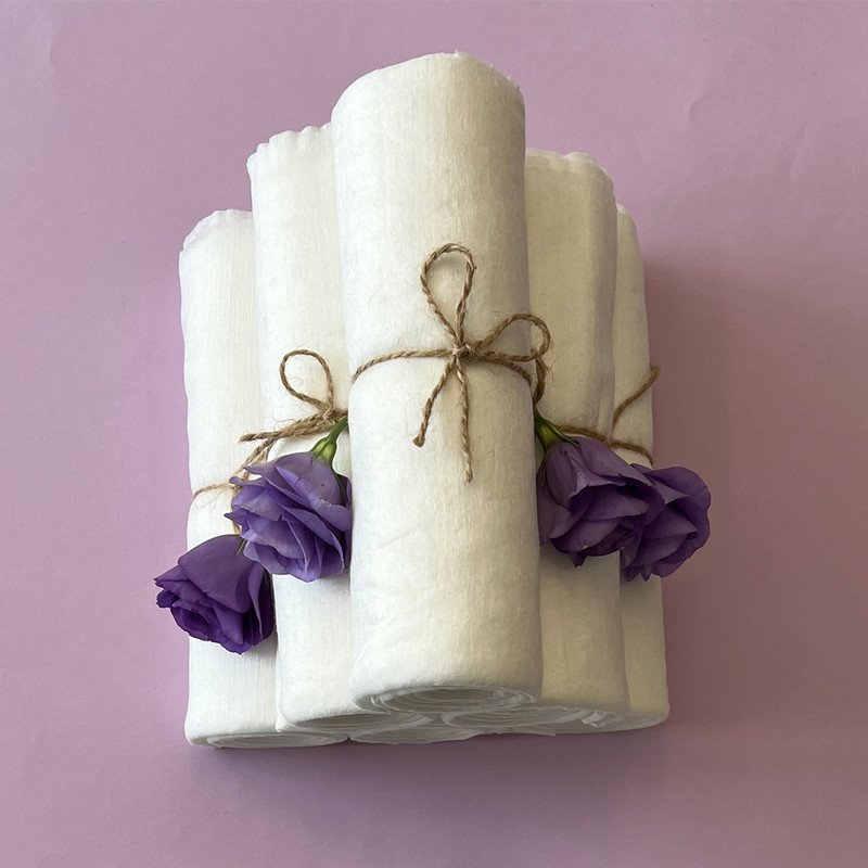 حوله یکبار مصرف گلدل کد 002 سایز 80x40 سانتی متر بسته 150 عددی