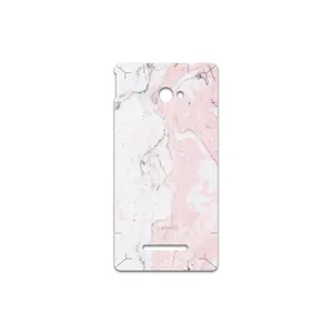 MAHOOT  Blanco-Pink-Marble Cover Sticker for HTC 8X