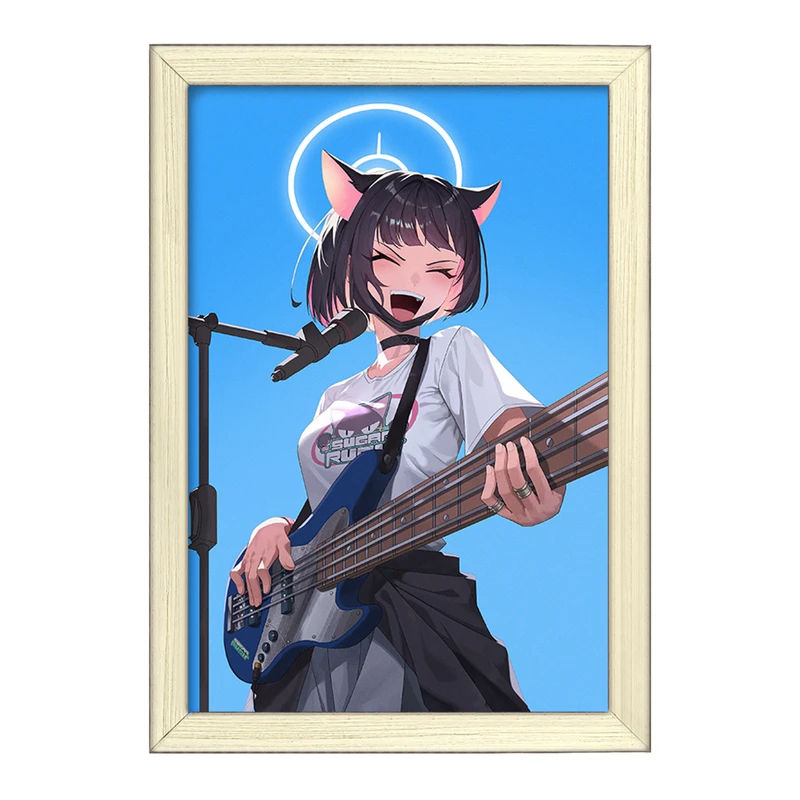 تابلو خندالو طرح بازی آرشیو آبی (Blue Archive) کد 34343