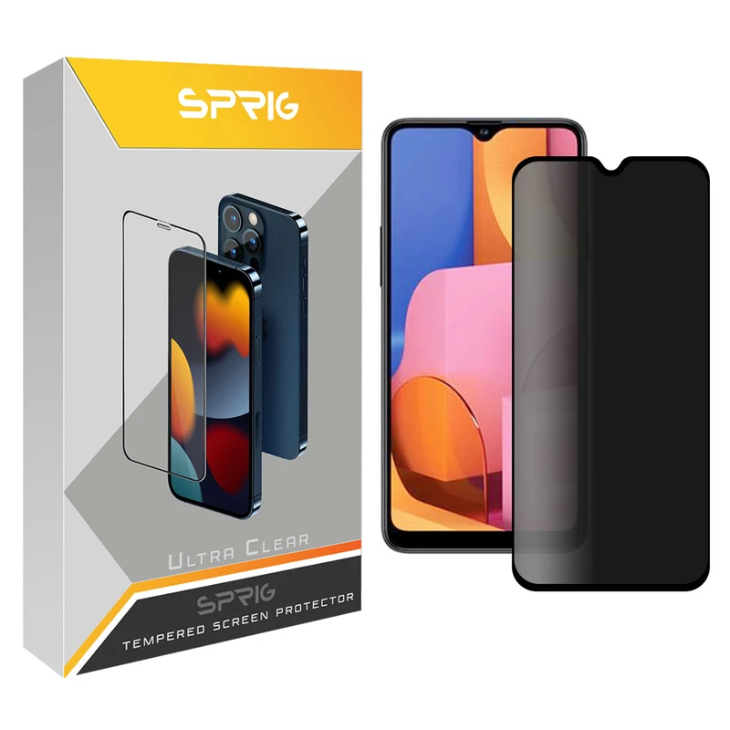 محافظ صفحه نمایش حریم شخصی اسپریگ مدل PRVSP مناسب برای گوشی موبایل سامسونگ Galaxy M13