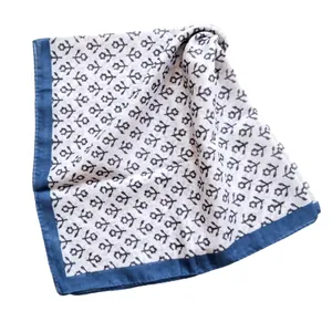 مینی اسکارف زنانه مدل نخی طرح گل کد 01