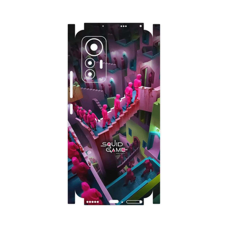 برچسب پوششی ماهوت مدل Squid Game-FullSkin مناسب برای گوشی موبایل شیائومی 12 Lite
