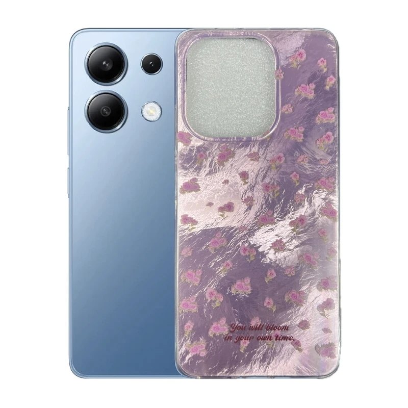 کاور طرح شکوفه مناسب برای گوشی موبایل شیائومی Redmi Note 13 4g