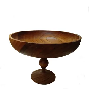 میوه خوری چوبی مدل پایه دار بهنام 