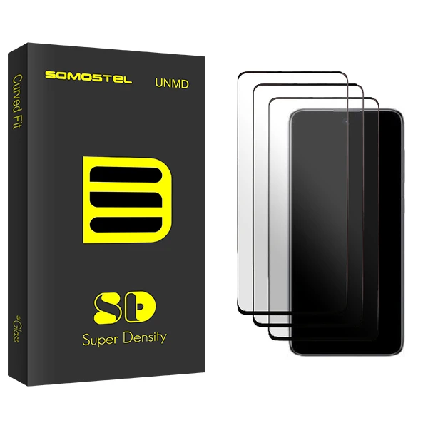 محافظ صفحه نمایش سرامیکی سوماستل مدل SD Glass NEW مناسب برای گوشی موبایل سامسونگ Galaxy A73 5G بسته سه عددی