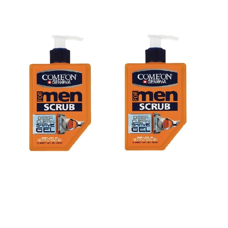 ژل اصلاح کامان مدل SCRUB حجم 260 میلی لیتر بسته 2 عددی
