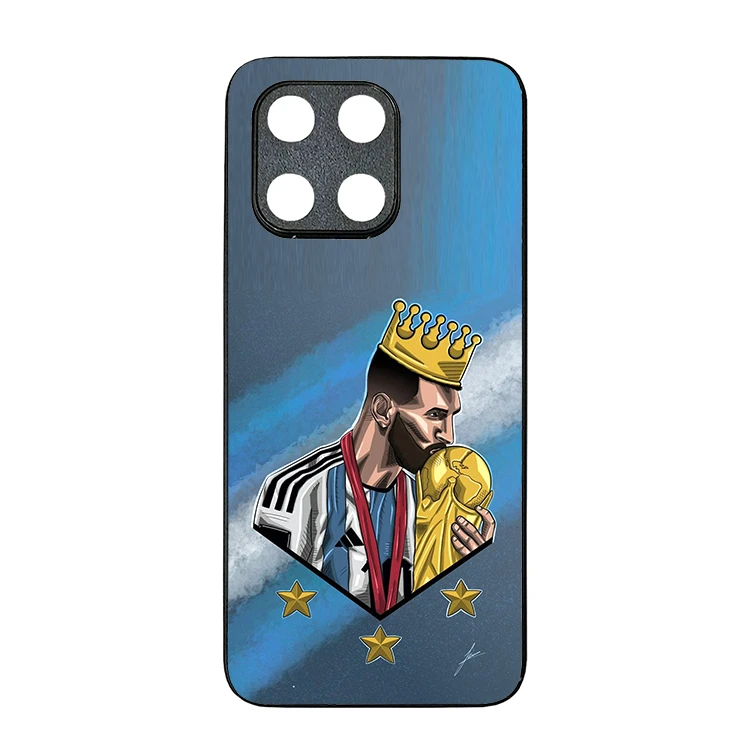 کاور گالری وبفر طرح مسی مناسب برای گوشی موبایل آنر x8b