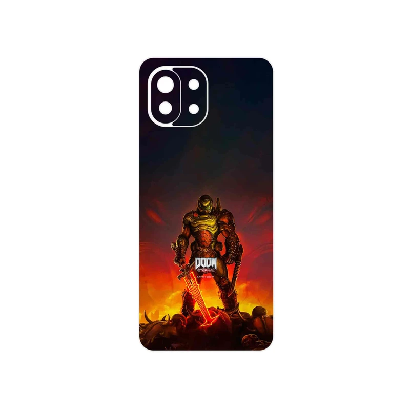 برچسب پوششی ماهوت مدل DOOM Game Series مناسب برای گوشی موبایل شیائومی 11 Lite 5G NE