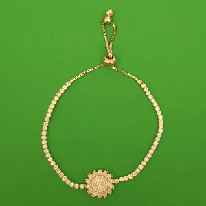 دستبند زنانه مدل خورشیدی
